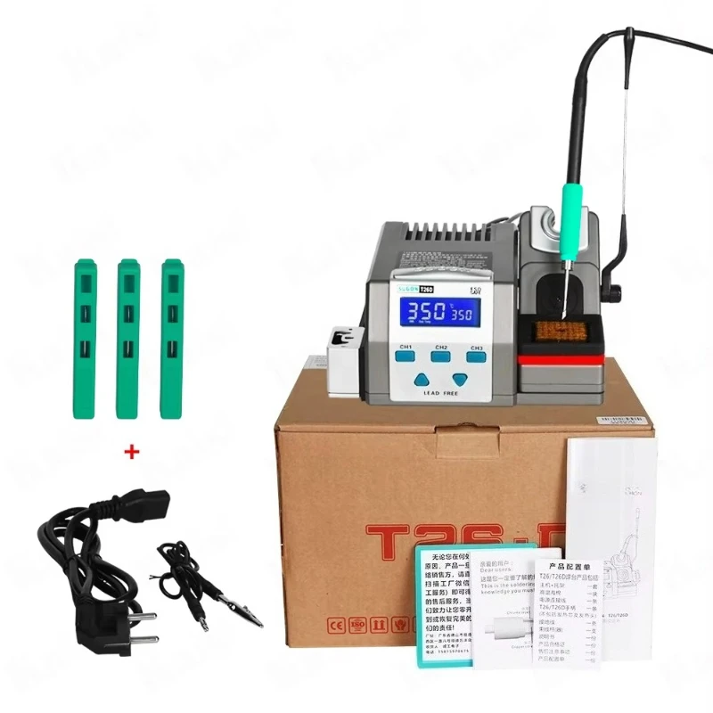 

Паяльная станция Sugon T26D, светодиодная цифровая станция, паяльная станция, фен, сварочный ремонт, паяльник, инструменты