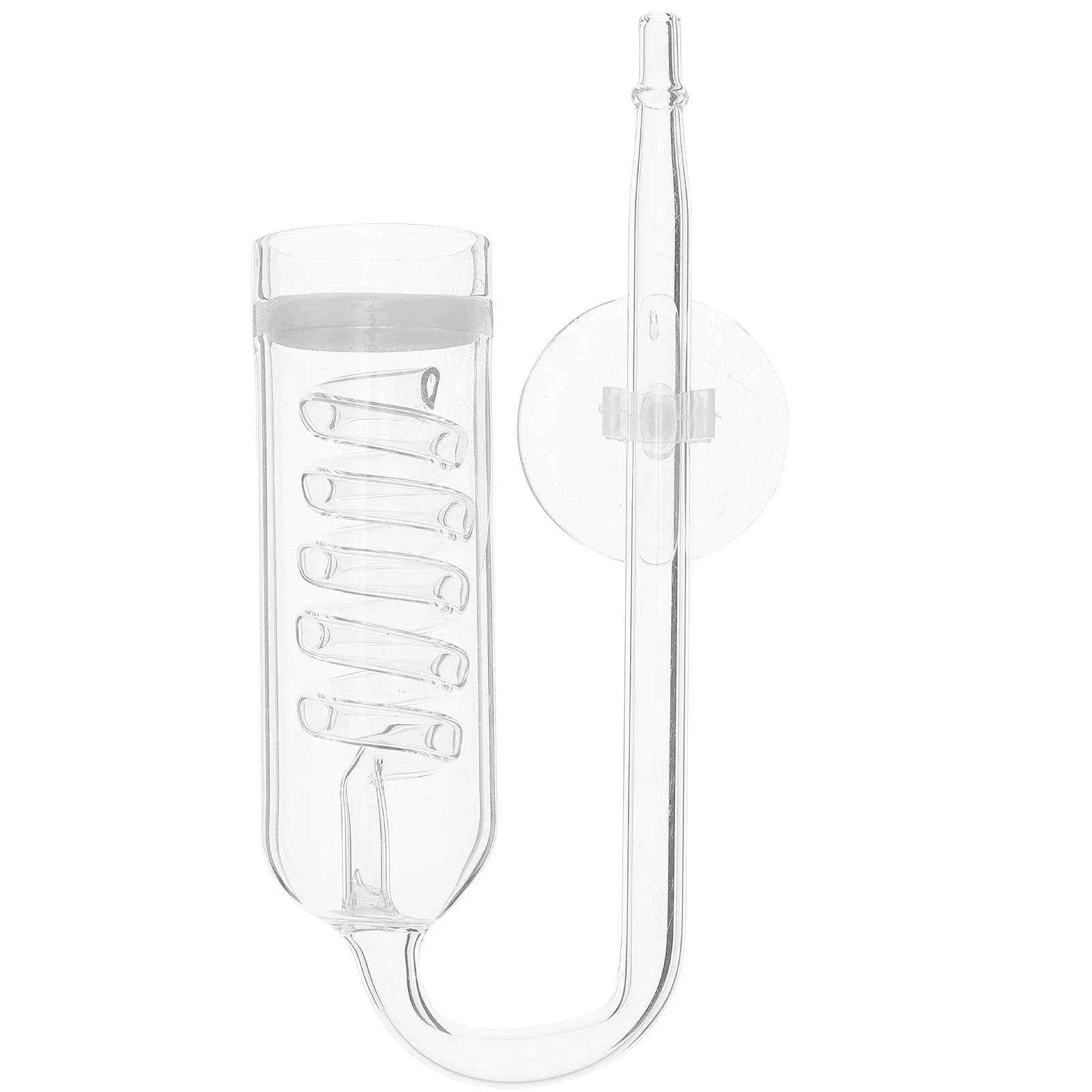 

1Set Transparent Glass Co2 Diffuser Compact Size Fish Tank Aquatic Plants Tropical Fish Cultivation Easy Installation Suction