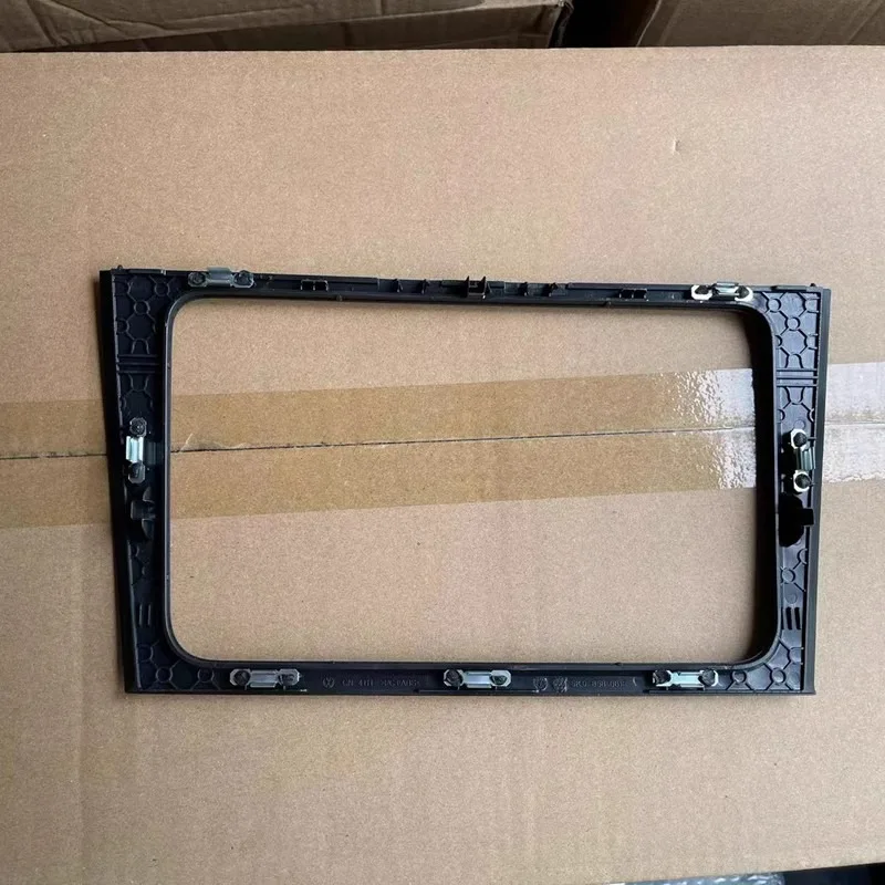 For VW Golf 6 GTI Air Conditioning Panel Frame CD Radio Navigation Decorative Frame CD Frame Instrument Panel Auto Parts