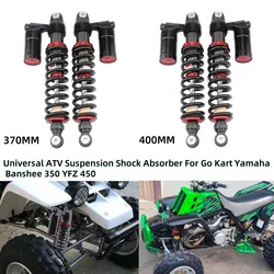 370MM 400MM Suspension Damper Air Shock Absorber For Go Kart Yamaha Banshee 350 YFZ 450 Honda TRX Dirt Bike UTV ATV Accessories