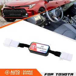 For 2023+ Toyota GR Corolla 2022+ Tundra 2020+ Highlander Auto Start Stop Engine System Disable/Delete/Eliminator Wiring Harness