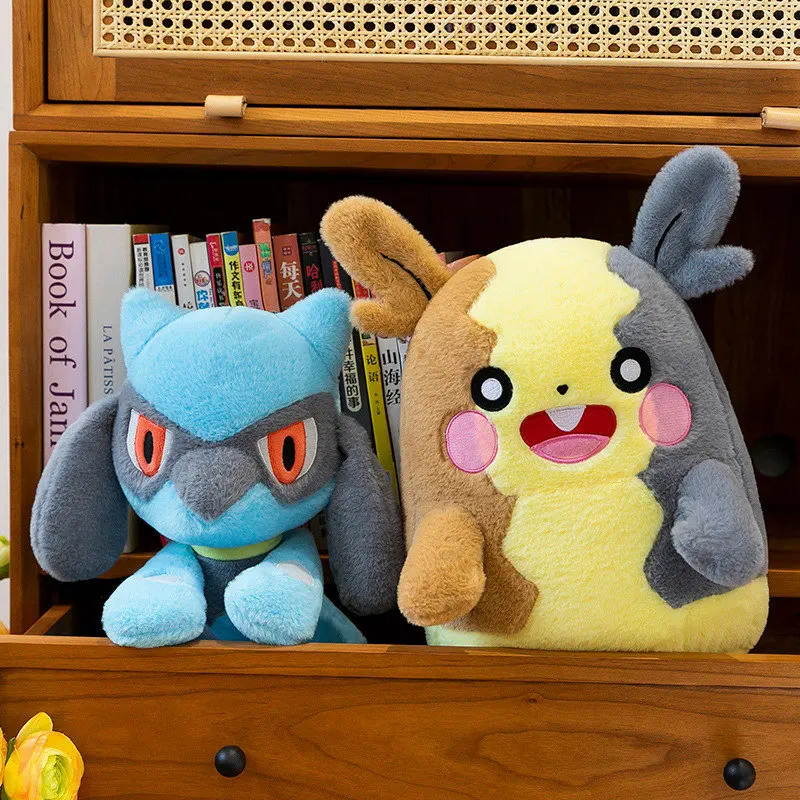 

Pokemon Morpeko Plush Toys Lucario Stuffed Doll Kawaii Anime Room Decor Cartoon Soft Toy Giant Elf Giftsfor Kids Xmas Present