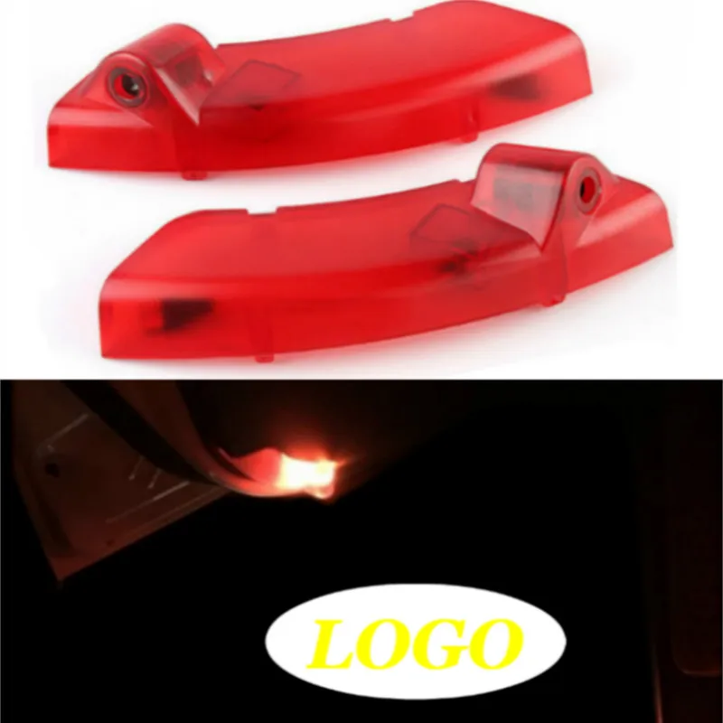 JURUS 2Pcs For Opel Antara 08-13 Year LED Car Door Welcome Light Projector Logo LED Ghost Shadow Courtesy Laser Lamp Car Styling