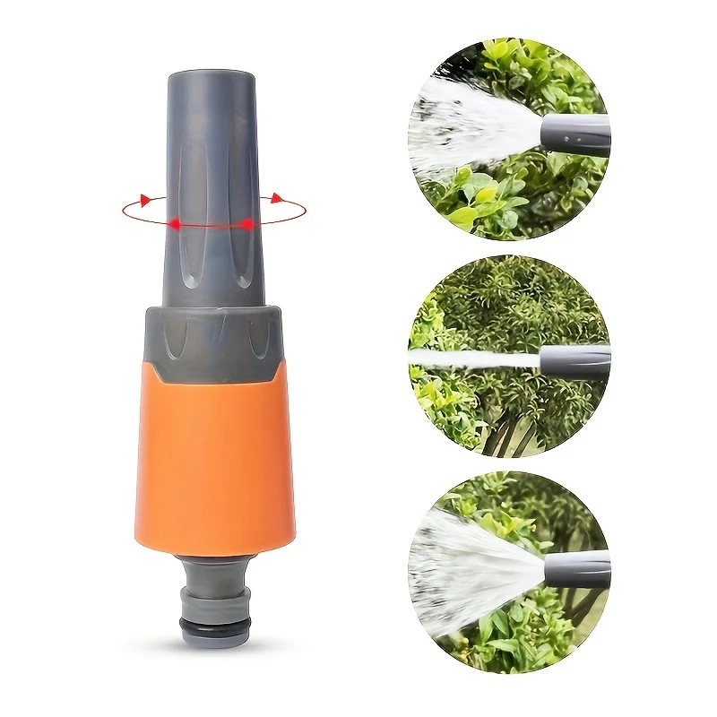 

Multifunctional Water Gun Nozzle With Valve-Controlled Adjustable Garden Hose Nozzle ForGarden Lawn Car Washing Outdoor Cleaning