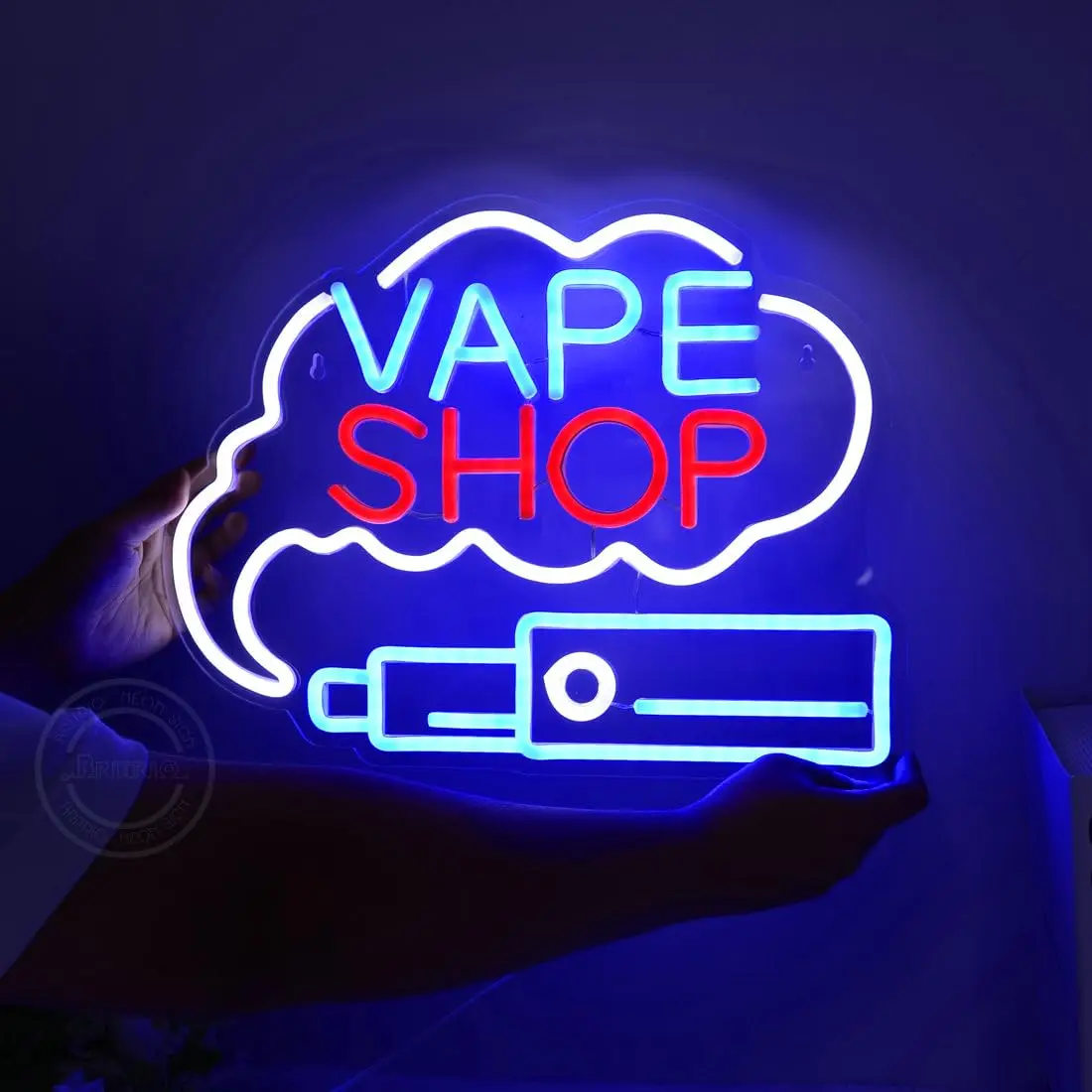 

VAPE Shop Neon Sign LED Light USB Powered for Home Bar Wall Decor Man Cave Game Room Gift
