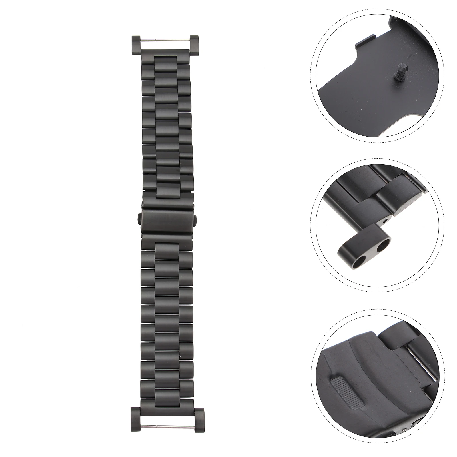 

Stainless Steel Watch Band Replacement Strap Fashion Stylish Wristband For Men Women Compatible With Core Blackbusiness Casual