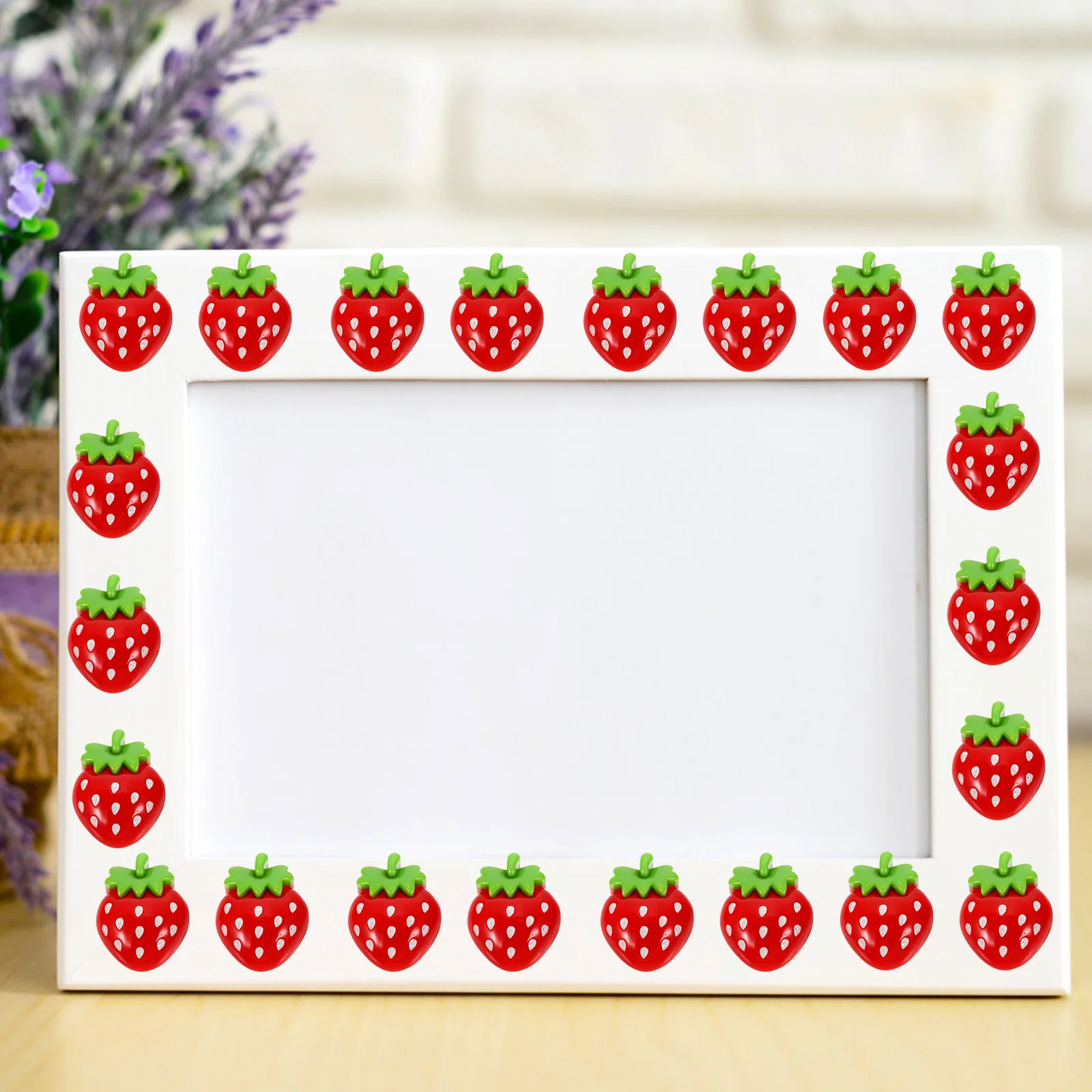 30pcs Strawberry Hair Clips Resin Charms For Diy Crafts Jewelry Making Accessories Decor Case Ornaments Hair Band Beads Craft