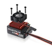 Original Hobbywing QUICRUN 10BL120 Sensored 120A 2-3S Lipo Speed Controller Brushless ESC for 1/10 1/12 RC Car