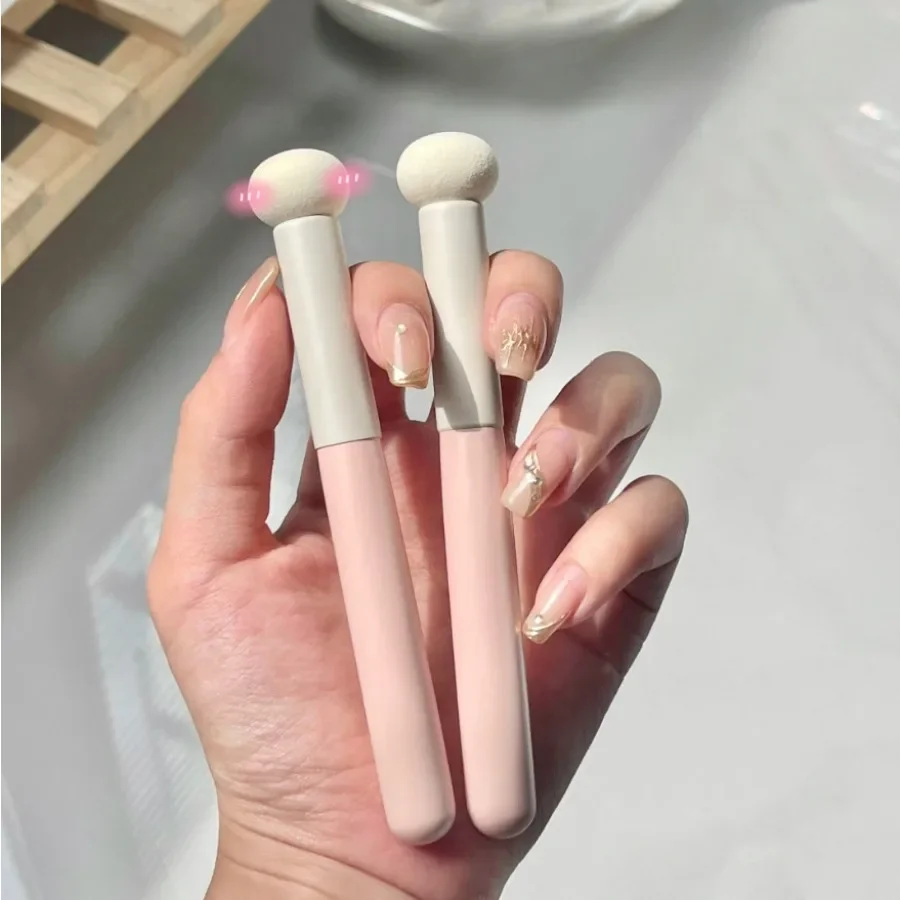 Concealer Makeup Brushes Mushroom Sponge Head Professional Lip Cosmetic Brush Face Foundation Blending Beauty Make Up Tool Women