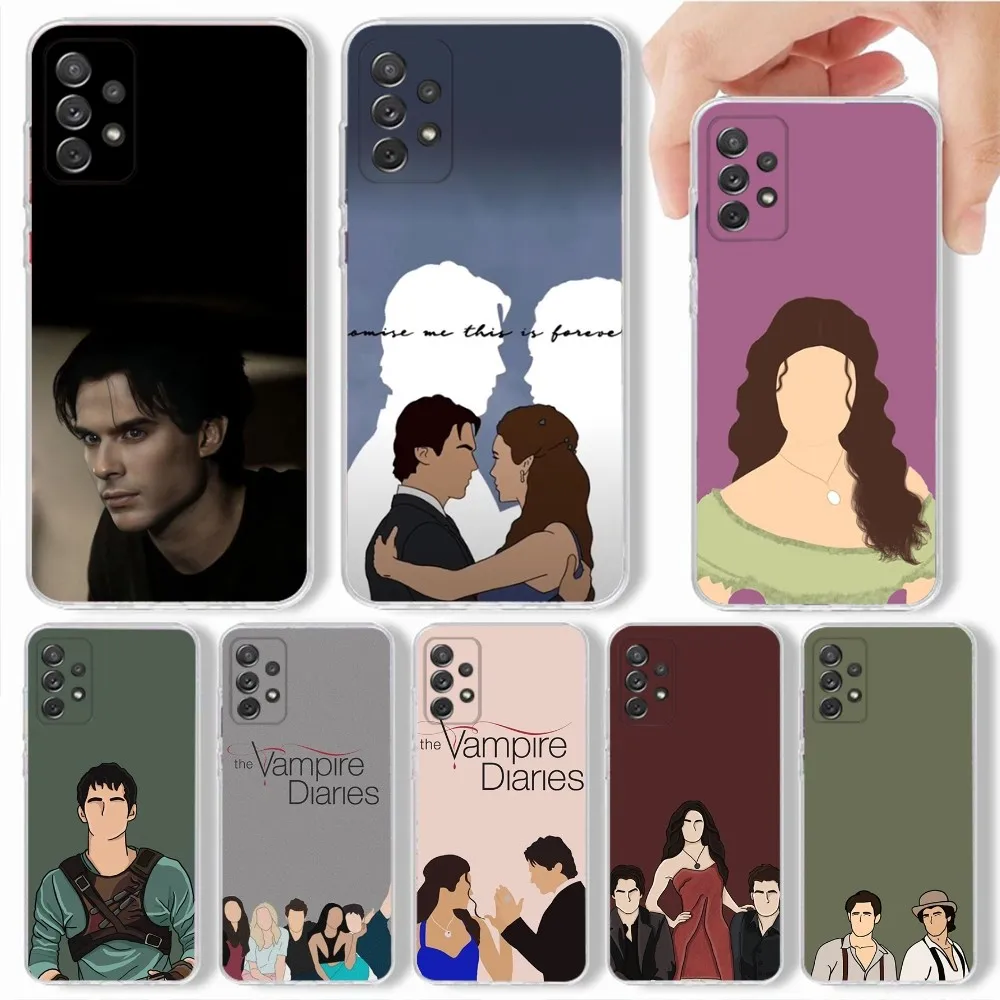 

The Vampire Diaries Damon Phone Case For Samsung,Galaxy,S20,S21,S22,S23,Fe,Lite,Plus,Ultra Note Shell