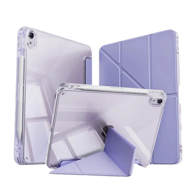 Funda para iPad 11.ª generación (A16), 10.ª generación 10.9'', 12.ª generación 11'', 2026, Funda Magnética Plegable para iPad Air 13 M4, para iPad Air 11 13'' M2 M3