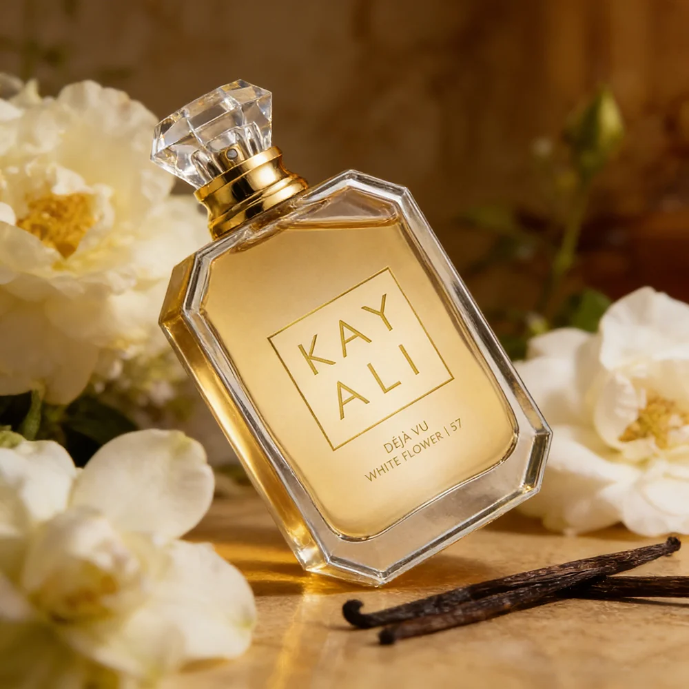 

KAYALI DÉJÀ VU WHITE FLOWER | 57 Eau de Parfum 3.4oz/100ml, Luxury Niche Unisex Fragrance, Warm Floral Scent with Soft White Flo