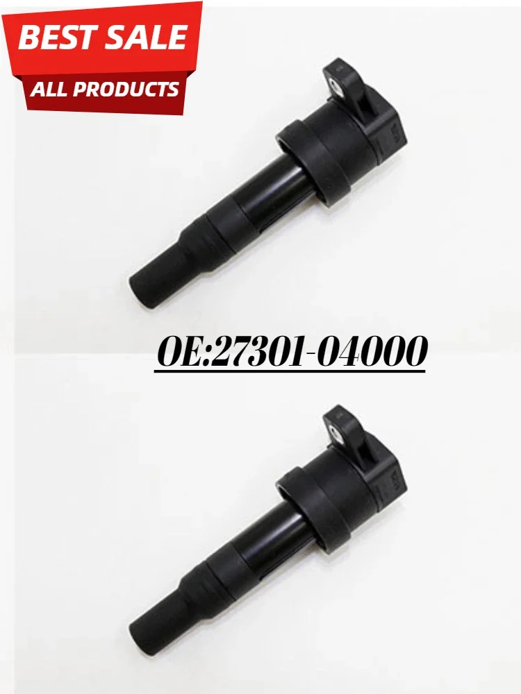 4Pcs 2730104000 27301-04000 ignition coil For Hyundai I10 FOR Kia Rio III Picanto 1.0L 1.2L 1.25L 27301 04000