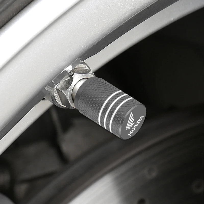 دراجة نارية عجلة الإطارات حافة صمام الجذعية قبعات يغطي لهوندا CBR 125R 954 600 F4i 650F 650R 1100XX 1000F CBR 600RR 1000RR #5