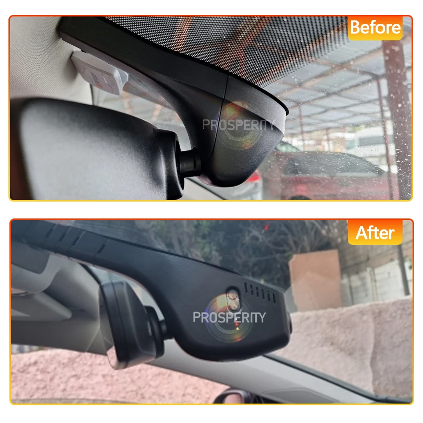 Car DVR For Volkswagen Polo Tiguan Golf 7 8 Jetta VS5 Sharan Taos Transporter T6 CC SEAT ATECA 2017-2023 Plug and Play Dash Cam