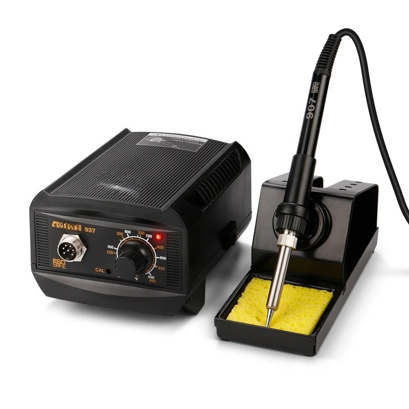 

Lead-free thermostatic soldering iron soldering table 937 980E Electronic maintenance household factory
