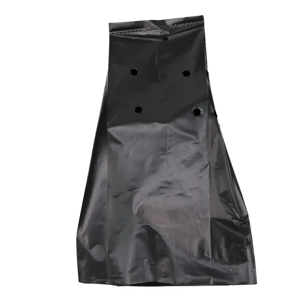 أصيص زراعة نباتات الحضانة ، كيس زراعة ، بلاستيك بولي إيثيلين مع فتحة جيدة التهوية ، كيس نمو النباتات ، سميك ، كيس شتلات أسود ،