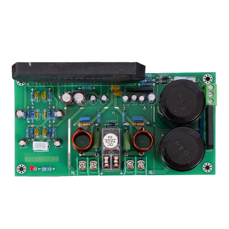 

Плата усилителя мощности Sanyo STK4204MK2 HIFI Bile 100 Вт с толстой пленкой