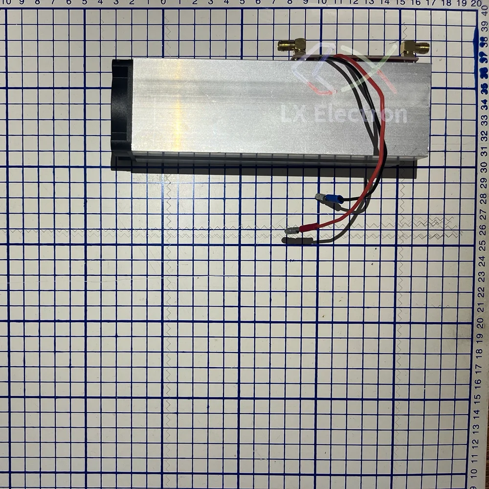 1pcs High-Power FM Amplifier Module 78–108MHz 12V 25W – 50Ω Impedance Matching, Input ≤200mW