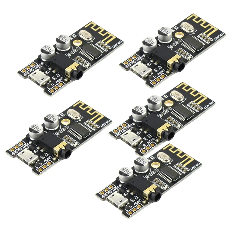 

5PCS MH-M28 Wireless Bluetooth Audio Receiver Board Module HIFI DIY Amplifier Board Bluetooth 4.2 HIFI DIY Module