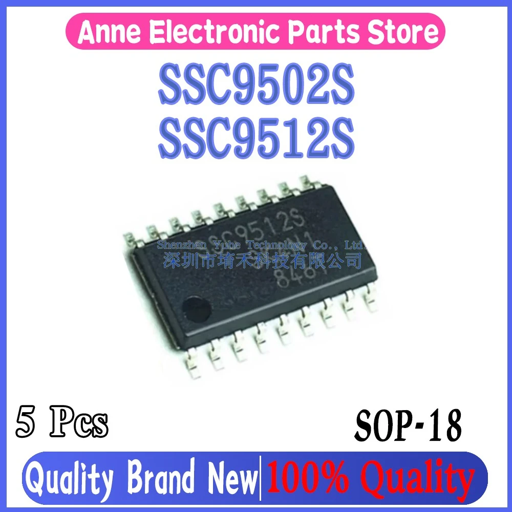 (5piece)100% New SSC9502S SSC9512S SOP-18 Chipset