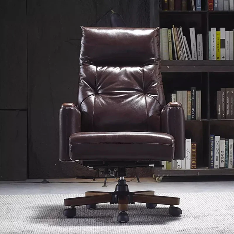 Nordic Designer Office Chair Bedroom Study Playseat Luxury Office Chair Comfortable Backrest Conference Mobilya Salon Furniture