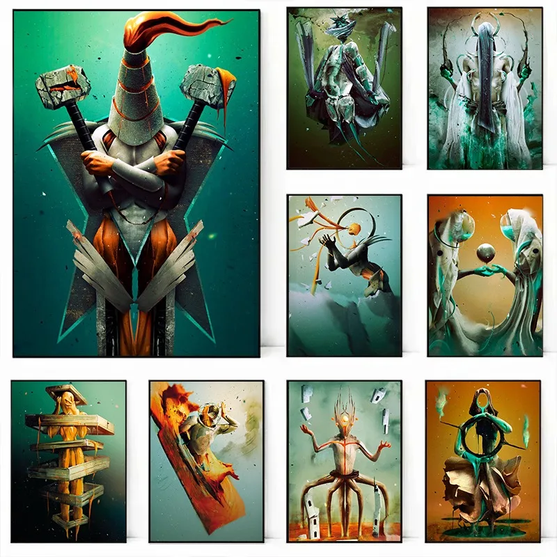 Abstract Figure Pai… - image