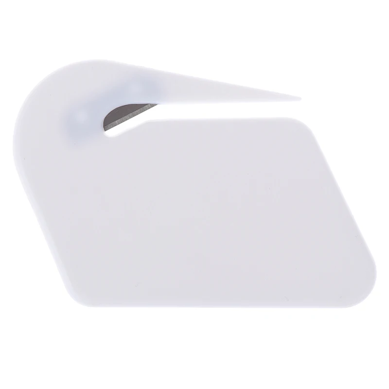 1Pc Plastic Mini Letter Knife Mail Envelope Opener Safety Paper Guarded Cutter