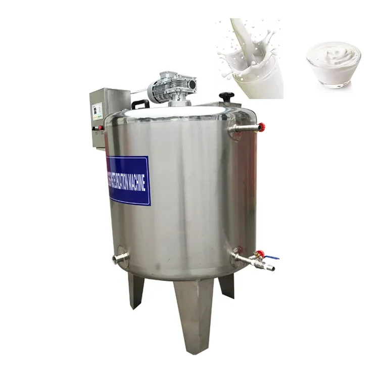 

Stainless Steel100L150L 300L 500L mini small honey juice milk pasteurizer machine price