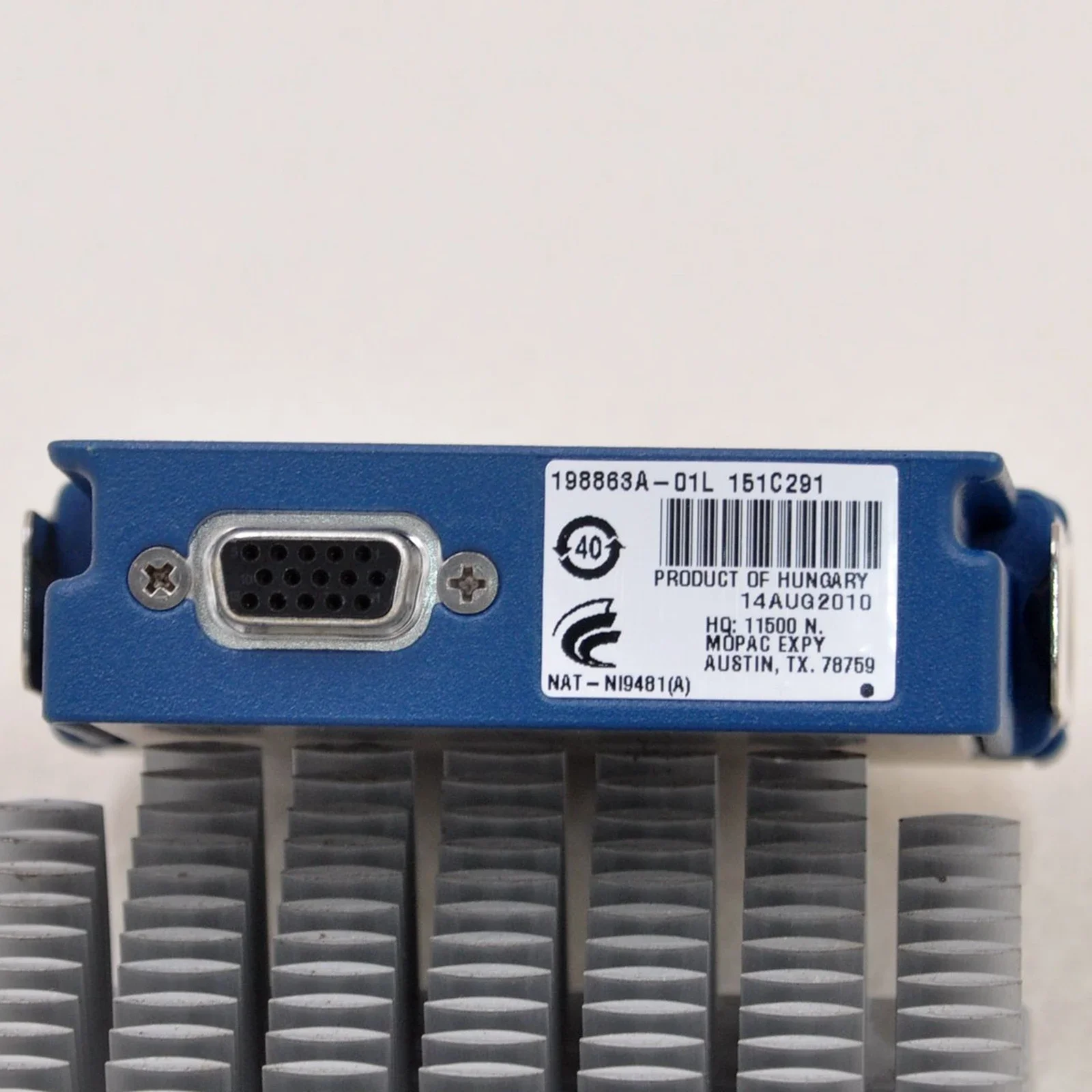 9481 4-Channel SPST Electromechanical Relay Module Used