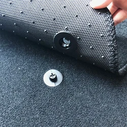 Car Floor Mat Clips Retention Holders Grips Carpet Fixing Clamps Buckles Anti Skid Fastener Retainer Resistant 10pcs Universal