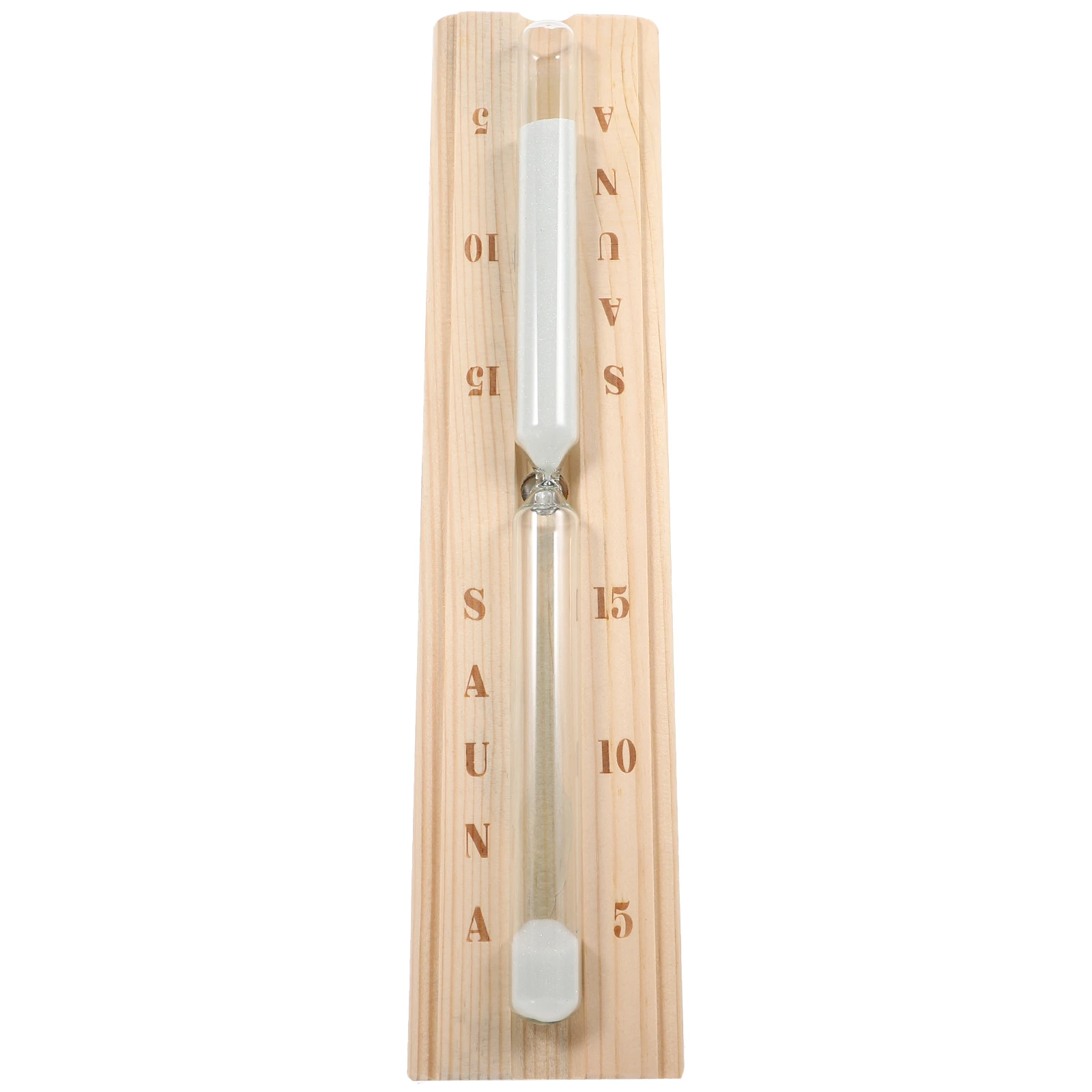 

15-Minute Hourglass Timer Wooden Sand Clock for Spa Bath Decor Sauna Room Supply Countdown Household Timer Sauna Used Hourglass