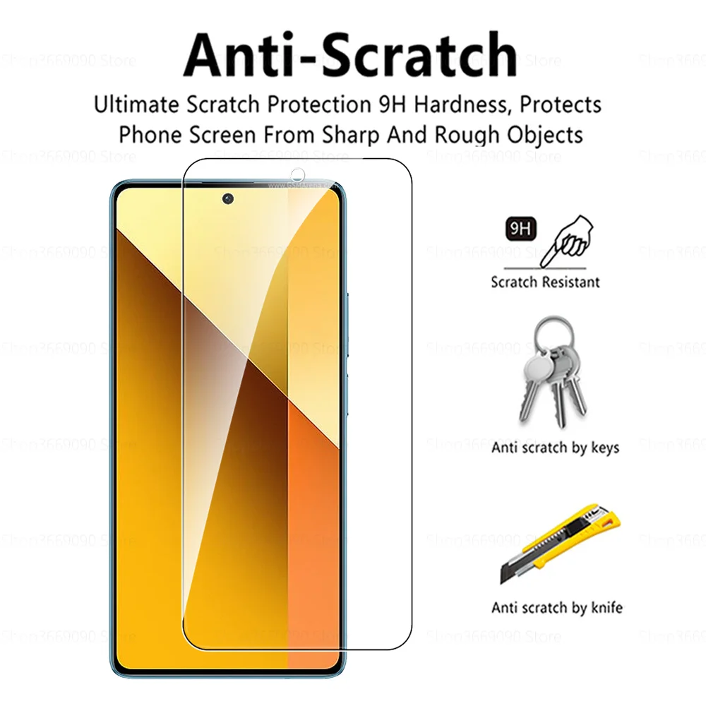 8in1 Xiomi Redmi Note 13 5G Lens Protective Glass For Xiaomi Redmi Note 13 Not 13 Note13 Note13Pro 4G Glass Screen Protectors
