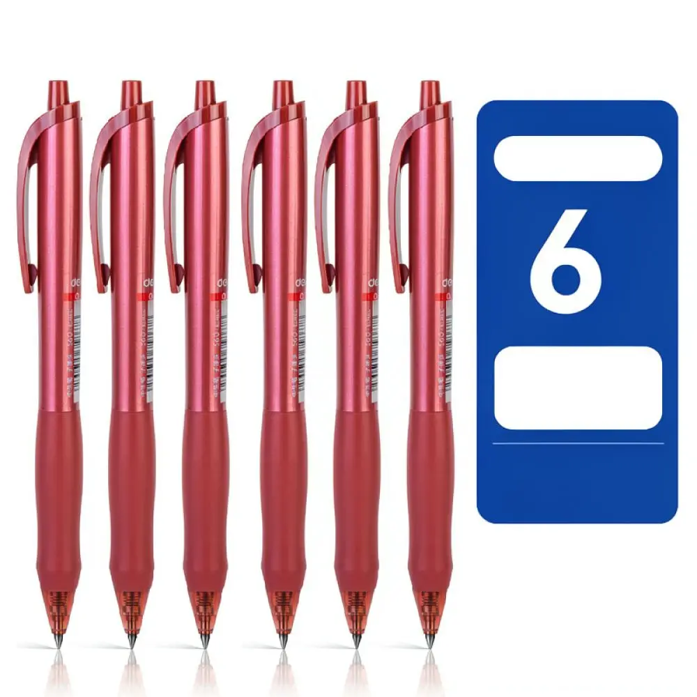 High Quality Gel Pen For Deli 0.5mm Retractable Smooth Ink Quick Drying Stationery Pens Student Study Office Writing Tool
