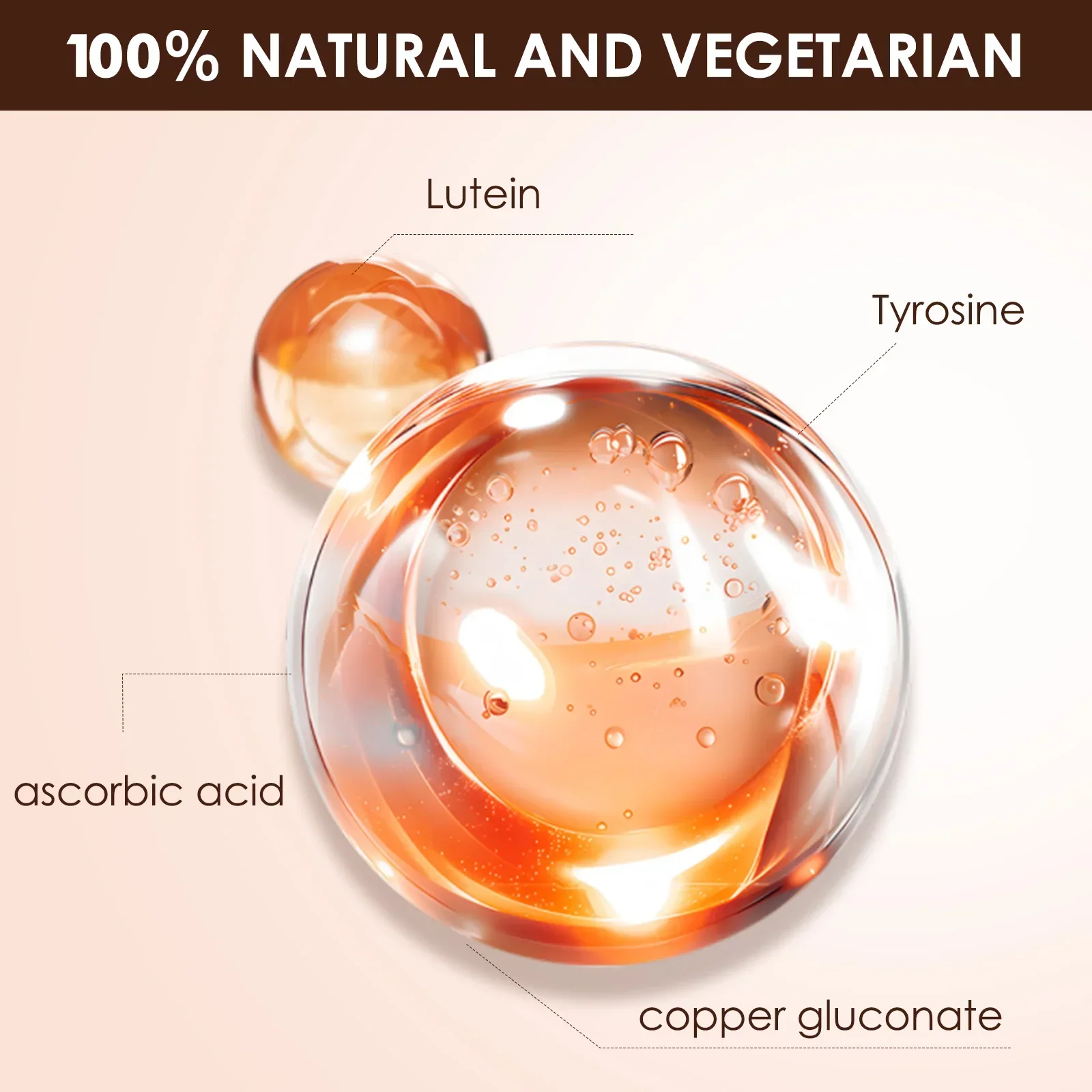 Vegan Sugar-Free Tanning Drink 60ml Natural Oral Drops Watermelon Flavor Sun-Kissed Glow Boost from Within Skin Care - view 6