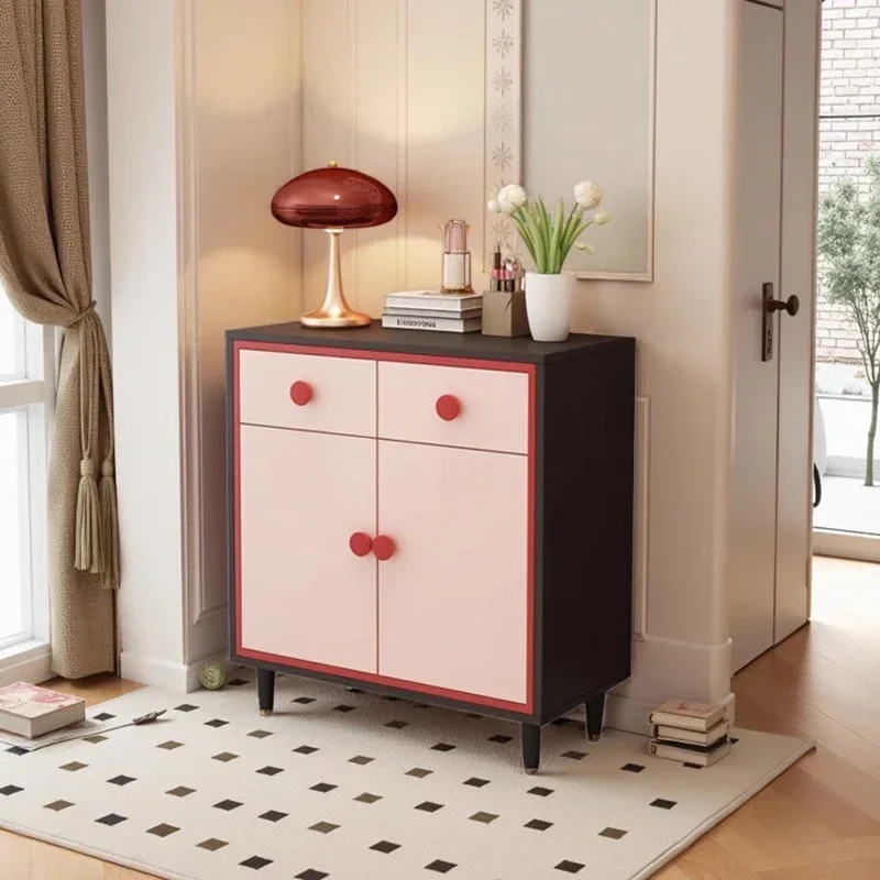

Luxury Nordic Living Room Cabinets Decor Storage Wood Nightstands Living Room Cabinets Mini Service Vitrina Unique Furniture