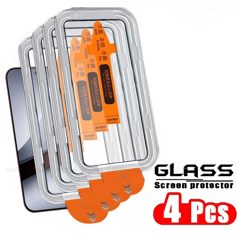 4/3/2/1 Stück für Poco F9 Pro Glas Xiaomi Poco F9 Ultra Pro Panzerglas 9H HD Vollabdeckung Staubfreier Displayschutz Poco F9 Pro