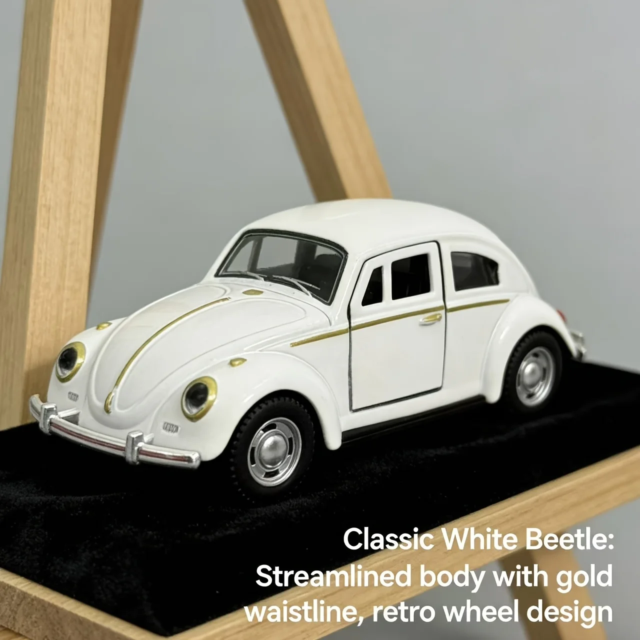 New rear pull open door model with multiple colors, collectible ornaments, and car models