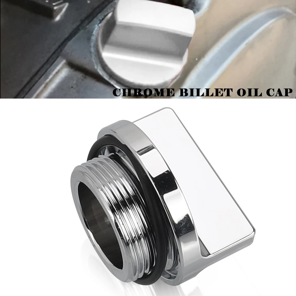 

For Kawasaki Vulcan 900 VULCAN900 Classic / LT / SPECIAL EDITION 2006-2024 Motorcycle Accessories Chrome Billet Oil Filler Cap