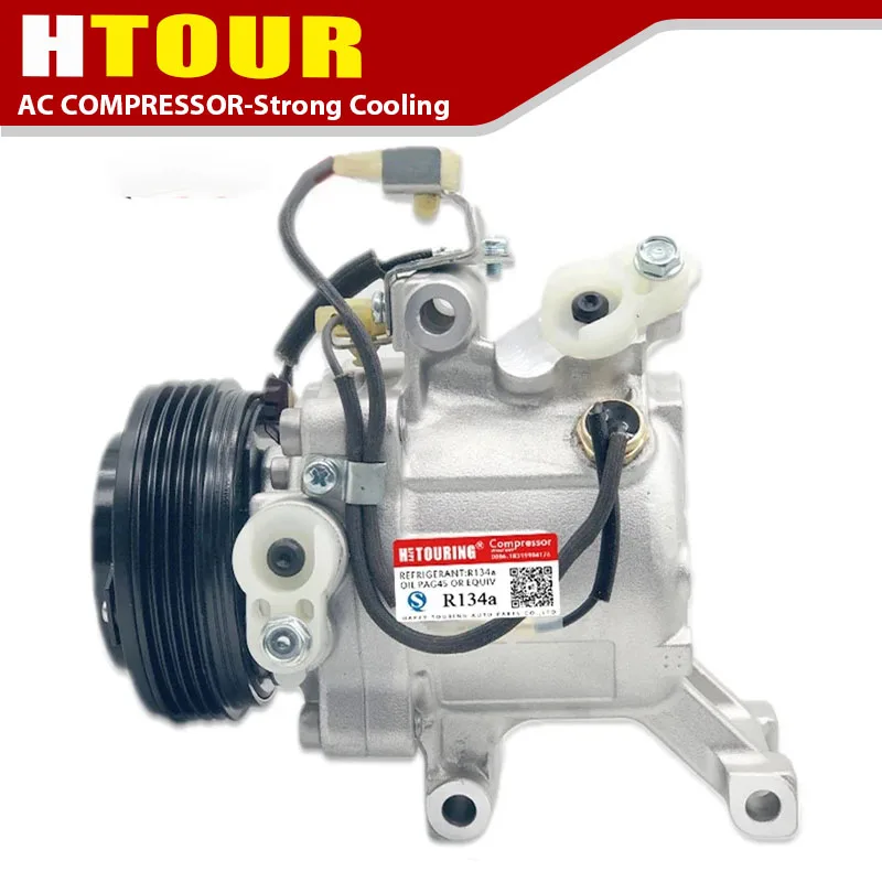 SV07C AC Compressor for Toyota Passo Daihatsu Terios Boon Sirion Subaru Justy 447190-6620 88310-B1070 447260-5054 447260-1524