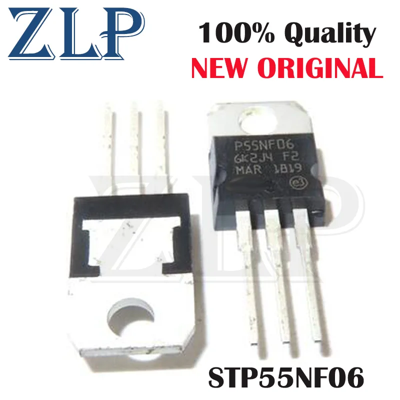 

15pcs/lot STP55NF06 TO-220 P55NF06 TO220 55NF06 new MOS FET transistor