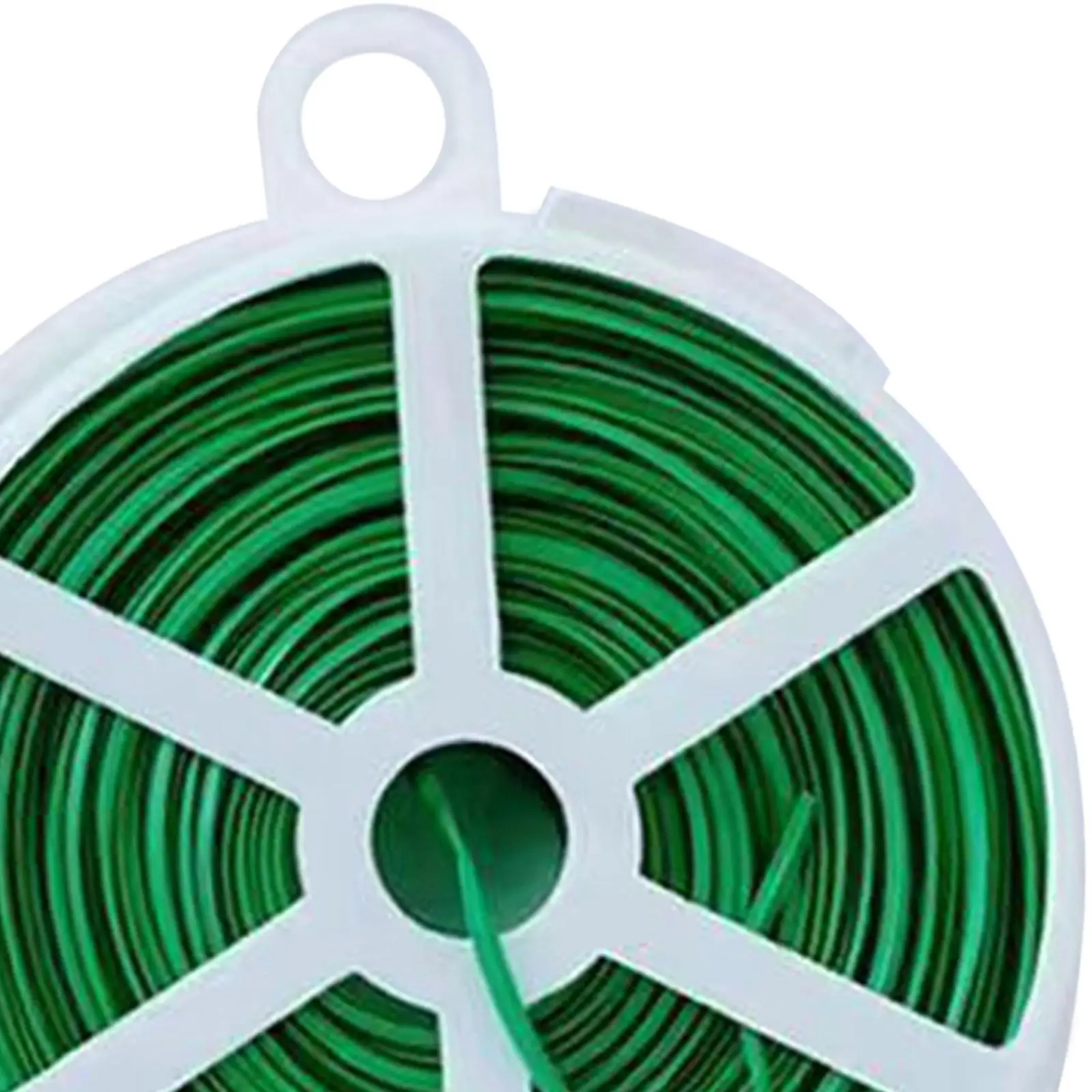 Twist Ties Green Reusable Plant Ties Flexible Wire Organizer Garden Twist Twine Cable Management for Office Gardening