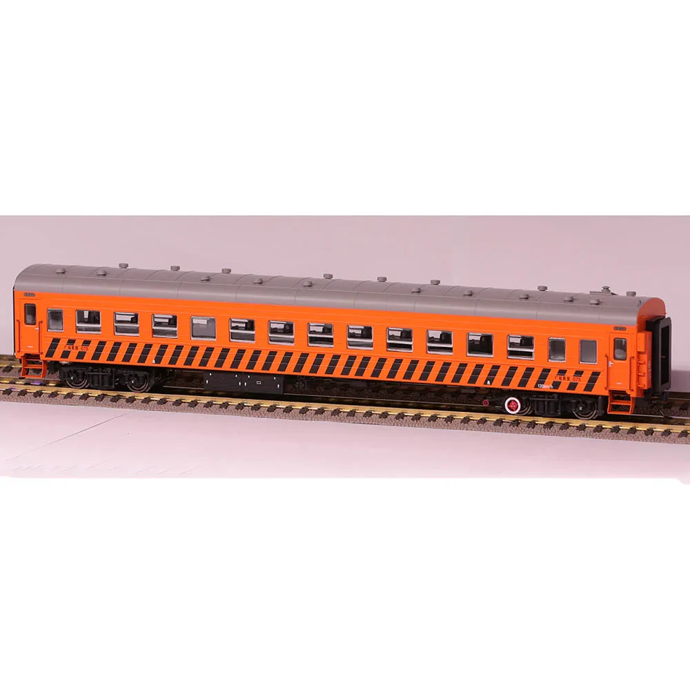 MTC Train Model YZ22 Hard Seat Guangzhou Railway Section 075 Rescue Standard Car 209 Wheel Frame HO 1/87 Train Car