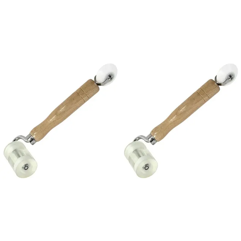 【FLASH DEAL】2X Seam Tape Roller - RV Roof Roller Tool Dual Design Seam Roller Roofing Tool & Sound Deadening Roller Tool
