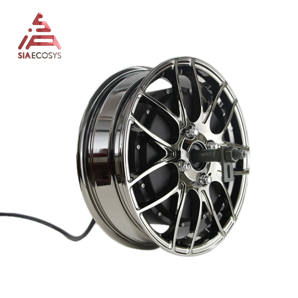 14inch wide tire detachable 3000W 40h V1 260 Electric Wheel Hub dual shaft Motor for motorcycle