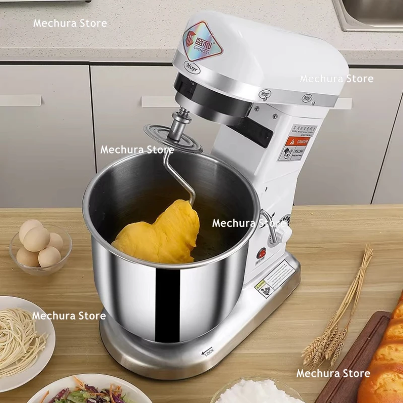 

Настольный электрический миксер: тестомес, коммерческая кухонная машина, взбиватель для свежих сливок для домашнего использования JT40