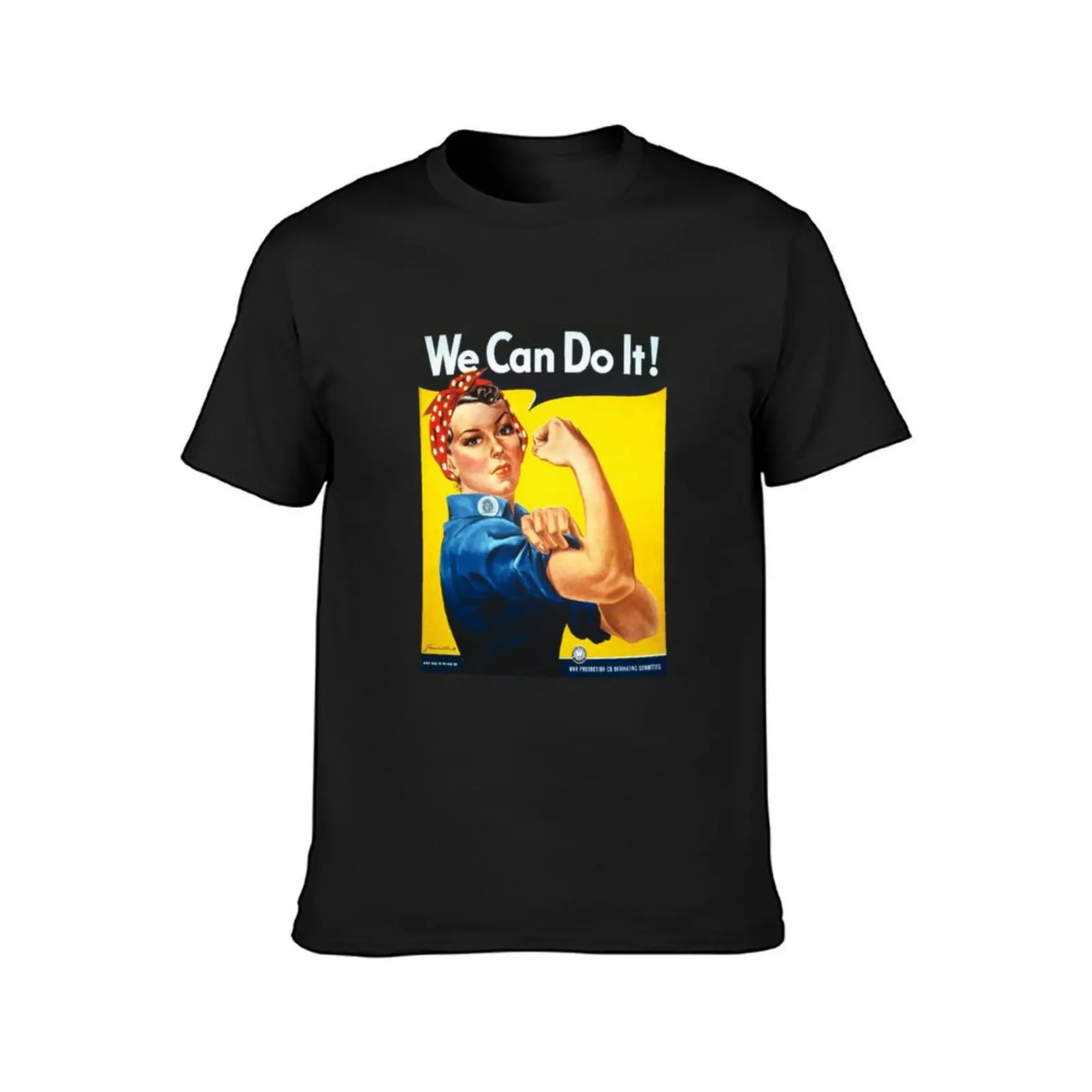 We Can Do It - Rosie the Riveter T-Shirt animal prinfor boys korean fashion cute tops heavyweights mens clothing