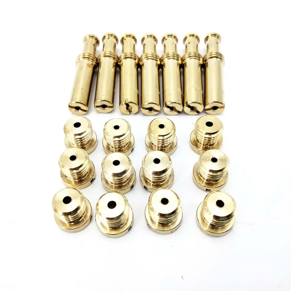 19Pcs Carburetor Main Intermediate Jet Assortment Kit For S&S B E G Carb 35‑0995