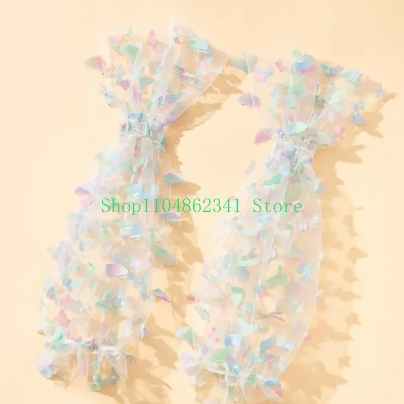 

652F 2 шт. удобные нарукавники-бабочки дышащие свободные рукава уличные рукава для особых мероприятий