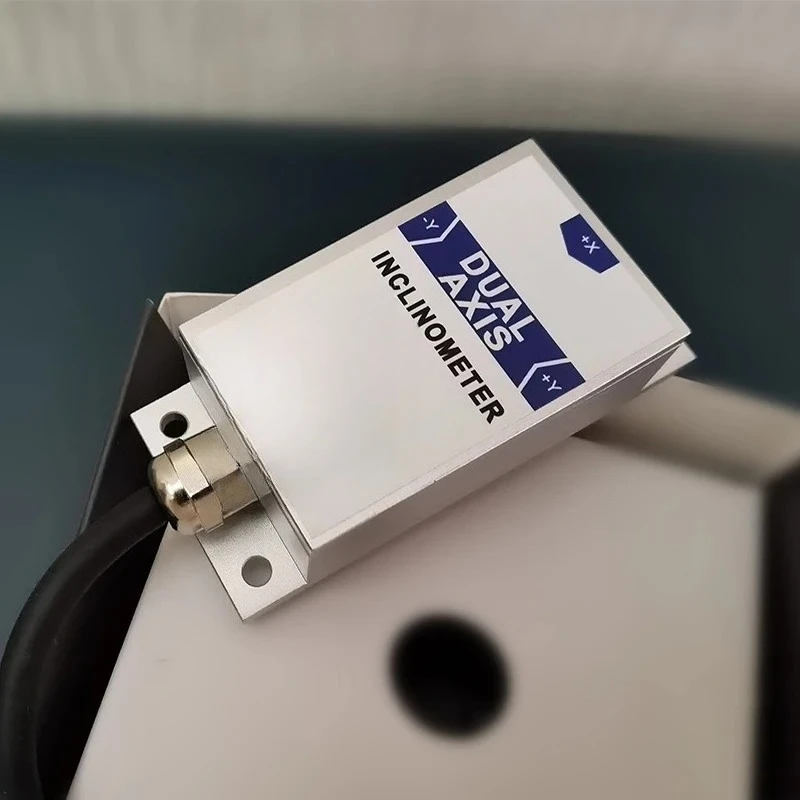 Tilt Angle Sensor Dual Axis Inclinometer with Accuracy 0.2 4-20mA 0-20mA 0-24mA 0-5V 0-10V Clinometer Level Sensor